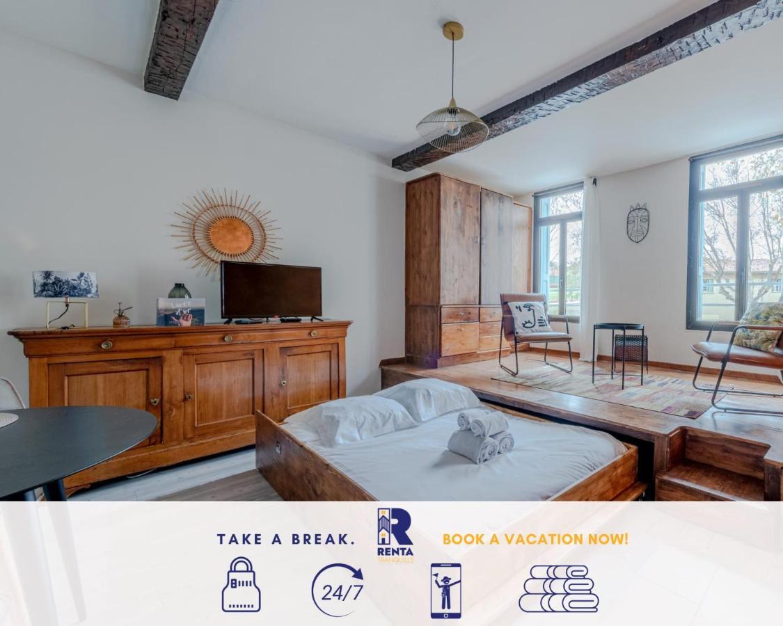 Entre Terre Et Mer Wifi Studio Cosy 2 Pers Perpignan Luaran gambar